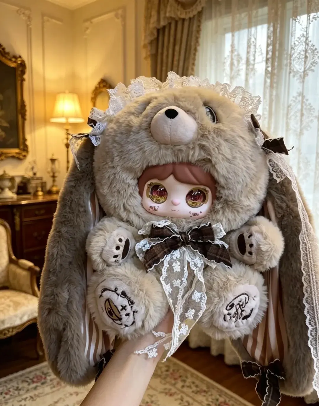 【ZZ】 MIELNO 800%V3 Dpemand bureao Plush Toy Blind Box