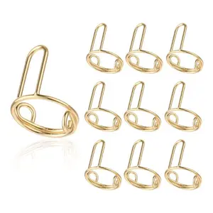 10PCS Wudu Nail Rings for Acrylic & Press-On Nails – Adjustable, Detachable, Reusable Finger Rings for Daily Wear, No Glue Needed, Non-Tarnish Halal Nail Accessories