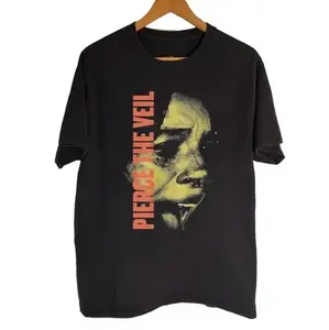 Rare Pierce The Veil 2025 World Tour I Can't Hear You Black All Size Shirt