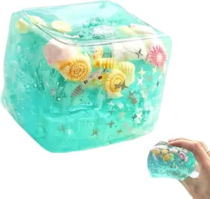 Soft Slow Rise Squeeze Balls, Anxiety Relief Sensory Toy, Pressure Release Hand Fidget, Quiet Desk Exercise Ball, Stretchy Calming Fidgets, Portable Travel Companion, Great Gift for Parties
