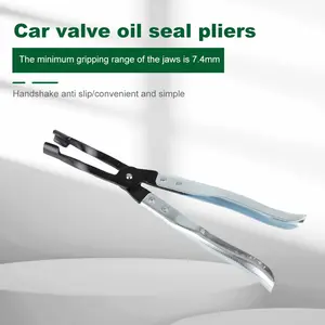 Professional Valve Spring Clamp Pliers Oil Valve Stem Seal Removal Tool Spring Clamp Disassembly Plier Car Accessories Hand Tools