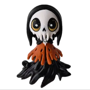 3d printed Grim Reaper Ghost Figure 4"