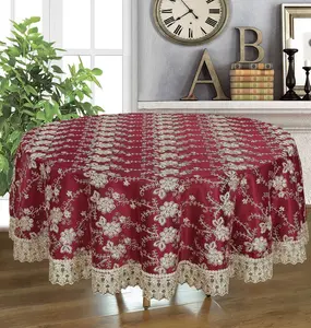Valencia Embroidery Tablecloth (Round) Valencia Embroidery Tablecloth (Round)