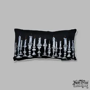 Candle Wrap Throw Pillow
