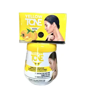 Yellow Tone Body Cream 450Ml + Soap 200 G With Vitamin C