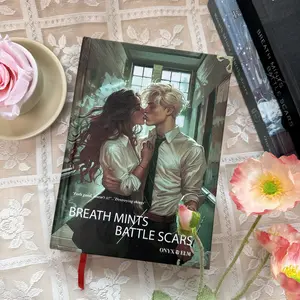 Breath Mints / Battle Scars | Handmade Special Edition Hardcover | Signature Gold Metal Corners | Premium Dramione Collector’s Item | Onyx & Elm Masterpiece