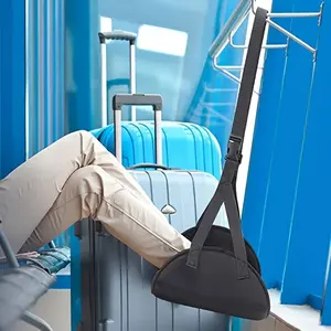 Travel Comfortable Foot Rest Pad, Foot Rest Hanging Cushion, Portable Footrest for Airplane Travel, Travel Accessories, Solocamping, Bikepacking, Glamping, Christmas Gift