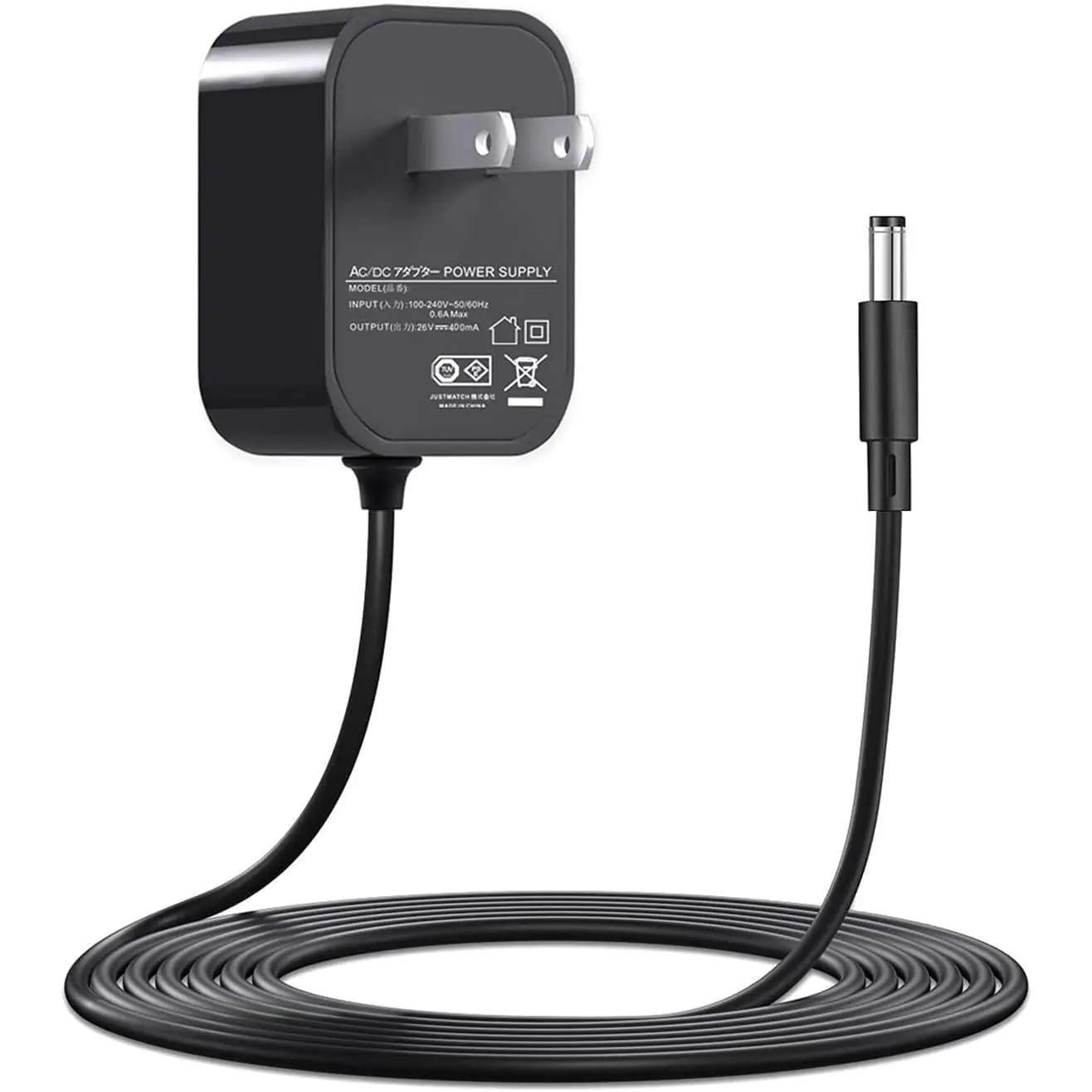 26V Vacuum Charger Compatible with M X6 XL618 XL-618A K17 K17 Pro VC01 M24 M8 Cordless Vacuum Power Cord.