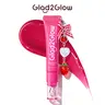 [Hot] Glad2Glow 3-in-1 Brightening Lip Serum Moisturizer, Lightweight Hydrating Tint, Smooth Texture Lip Perfector with Free Charm, Hydrate-for Daily Use Self Care Products,back to school