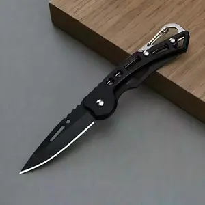 Multifunctional Folding Knife - Compact Outdoor Survival Tool for Camping, Hunting & Fishing | Lightweight EDC Pocket Knife with Locking Blade | Available in Black & Colorful Options