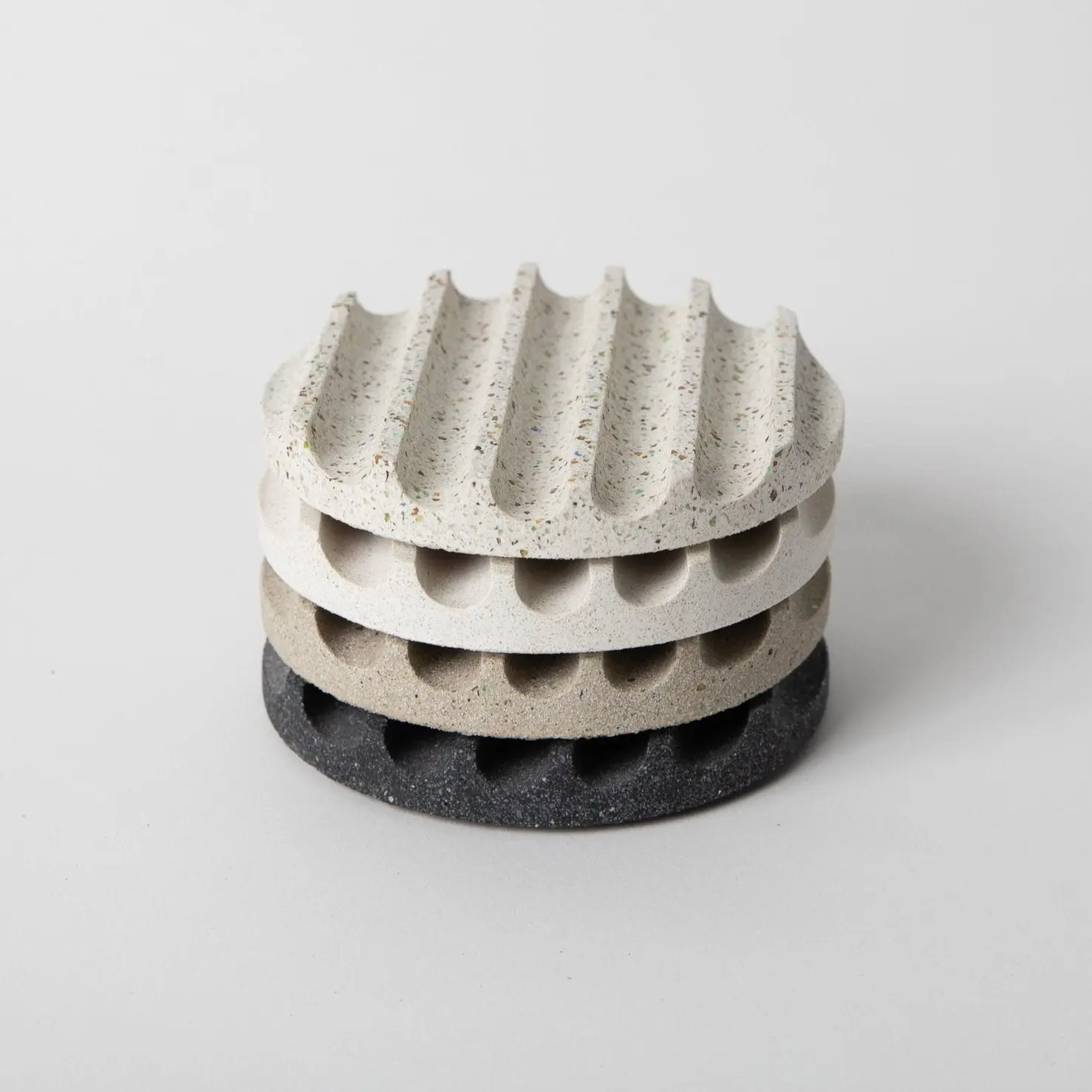 Coaster Set | Terrazzo Grey Scale