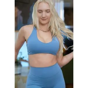 BRUSHED commit sports bra