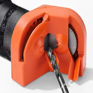 Portable Drill Bit Sharpener Tool, Multi-Functional for Twist Drills & Impact Drivers, No Power Needed, Home Improvement Accessories + 50 Bits Set, Tool Kit