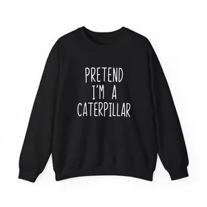 Caterpillar Costume Sweatshirt for Easy Halloween Fun – Limited Stock, Get Yours Now! 🐛🎃✨