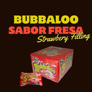 Bubbaloo bubblegum Strawberry/Goma de Fresa 47 ct