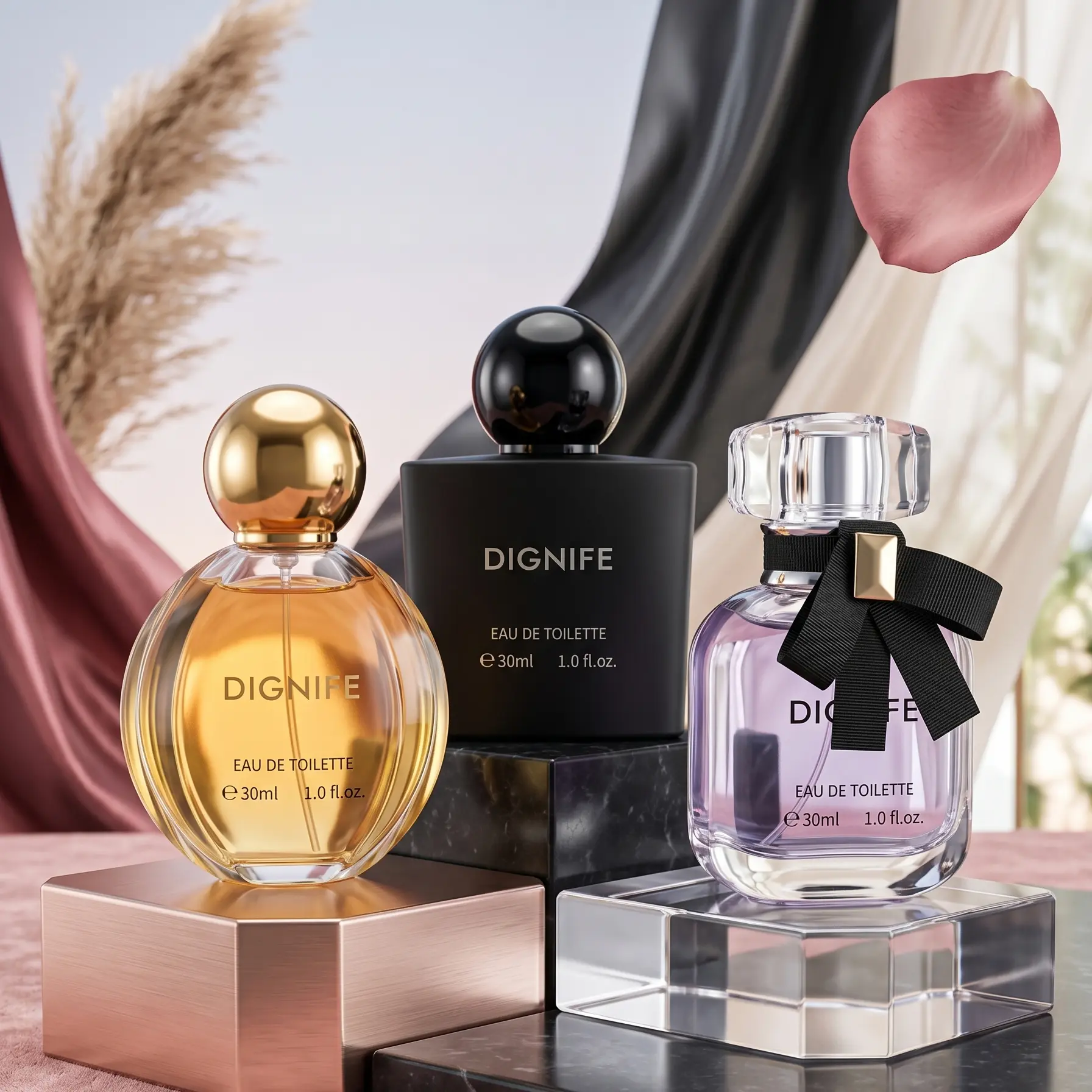 Women’s Paris Night 3-Piece Fragrance Ensemble Multi-Pack - Fresh Spray Perfumes, Floral & Fruity Notes, Long-Lasting Scented Set, Mother’s Day Gift Option, Women's Perfume, Fragrance Sets, Flowers