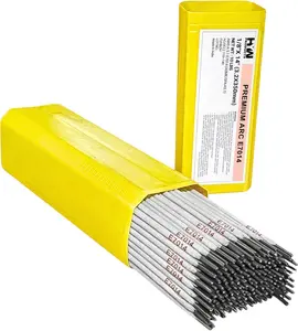 E7014 1/8in Premium Arc Stick Electrodes 14in Welding Rod 10-Pound Box