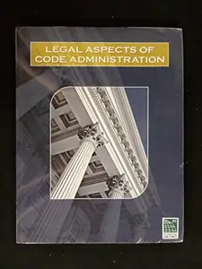 USED-Legal Aspects of Code Administration by International Code Council (Paperback)