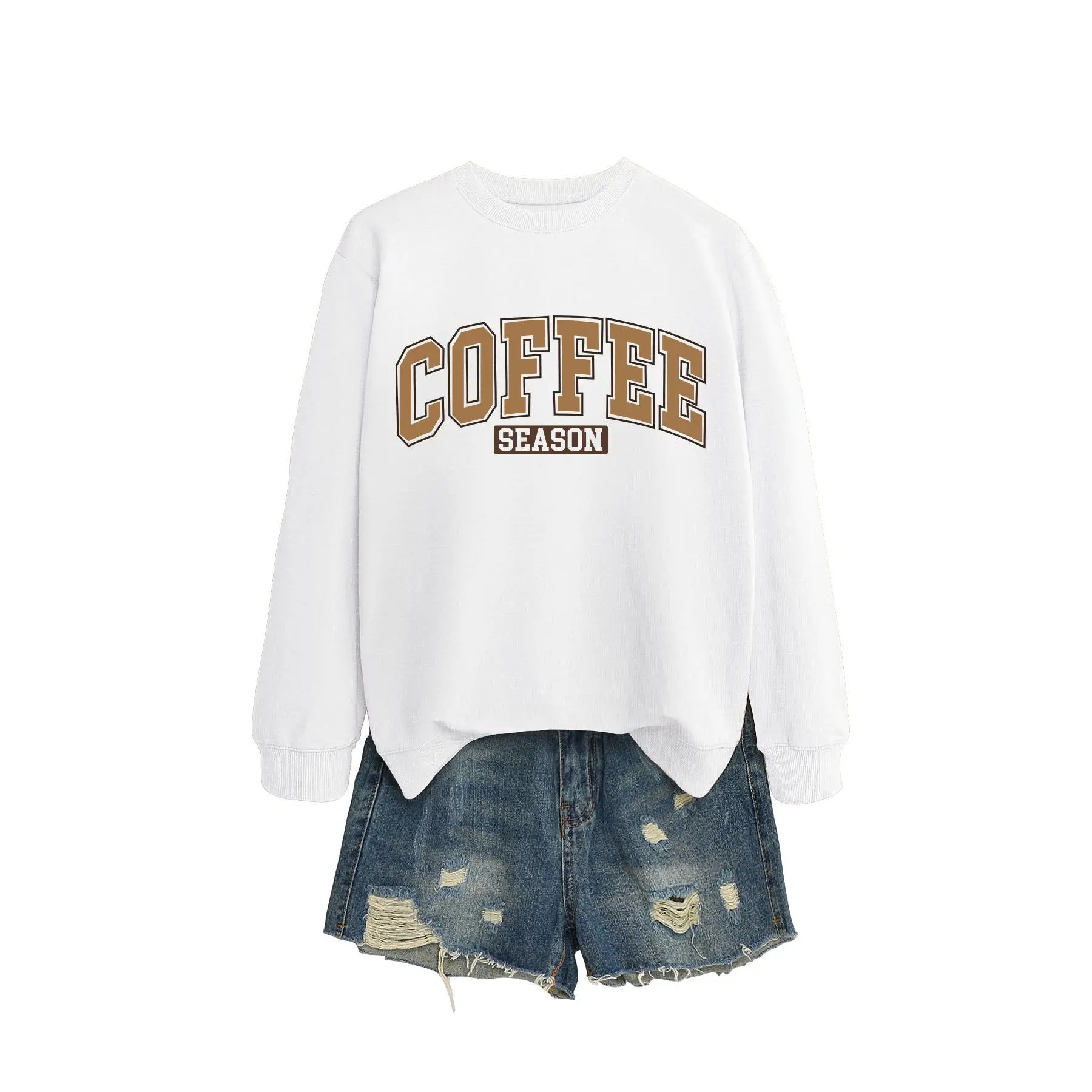 White hoodie (color picture)