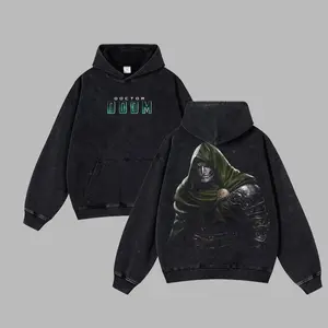 Dr.Doom MCU Edition Retro Unisex Acid Washed Hoodie, T-shirt, Super Hero Movie Man Clothes Cotton designer shirts Movie Shirt, graphic tees, men gifts, ,Graphic Streetwear T-shirt Crew Neck Graphic T-Shirt GQ3