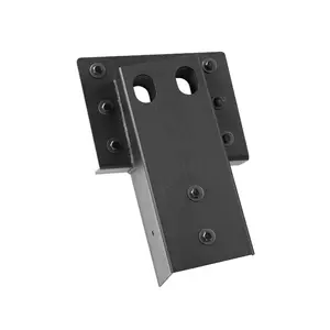 VEVOR Deer Blind Brackets, Outdoor 3.6x3.6 Platform Bracket, Fit 3.5x3.5 In/ 88.9x88.9 mm Lumber, 2204lbs/1000kg Capacity Steel Elevator Brackets for Deer Stand, Hunting Blinds, Shooting Shack, 4 Pcs