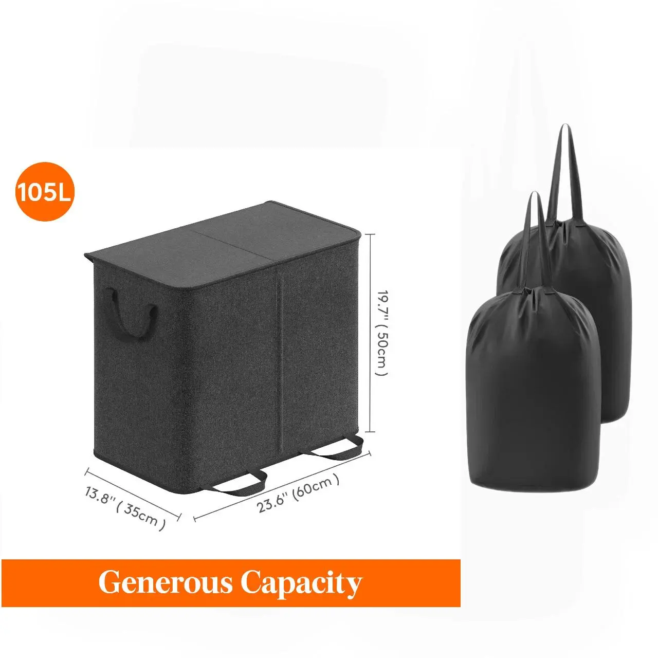 105L Oxford Cloth Black