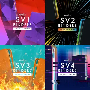 Vault-X SV Exo-Tech Zip Binders 9 Pocket