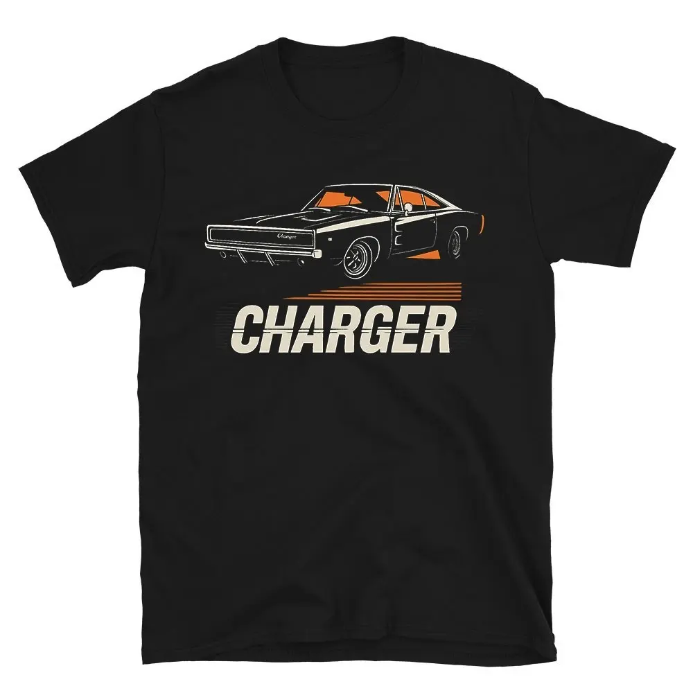 1968 Dodge Charger Classic Muscle Car T-Shirt Sweatshirt Hoodie Vintage Retro Auto Tee