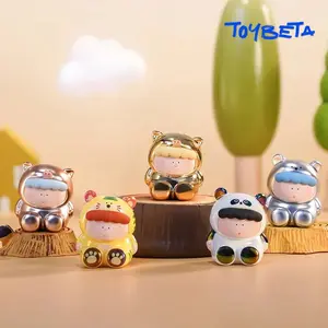 BIG GALLERY "Curious Baby" Cute Collectible Animal Baby Series Beans Blind Bag Figurine Collectible Toy