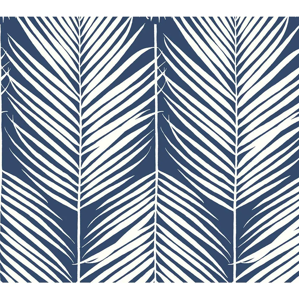 NextWall Palm Silhouette Peel and Stick Wallpap er Roll