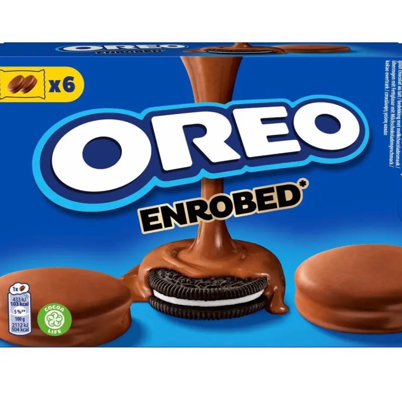 Oreo Enrobed Chocolate Covered Cookies