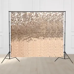 Yescom 10'x8.5' Sequin Shimmer Wall Backdrop (Tripod Stand Included)