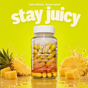 For Her | Women's Intimate Wellness Supplement | Taste Better & Smell Sweet “Down There” with Pineapple, Cranberry & Cinnamon | Taste the Sweet Spot