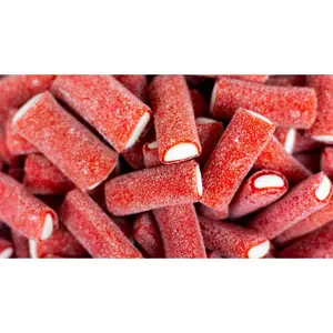 Sour Strawberry Tubes Sour Strawberry Tubes
