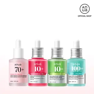[Anua Official] Mix & Match Serum Set ｜Discoloration Pink Serum Duo for Brightening, Hyaluron Skin Barrier Duo for Sensitive and Dry Skin & Soothing Care, Power Trio Set for Glass and Glow Skin ｜ Dark Spot Serum, PDRN Serum, Azelaic Serum, Peach Serum