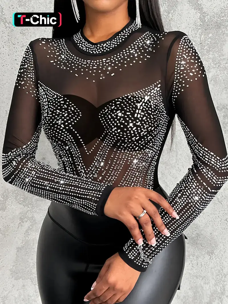 sheer body suit - TikTok Shop