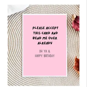 Birthday Card for Him | Raunchy Birthday Card for Husband | Boyfriend Birthday Card | Witty Birthday Card | Raunchy Birthday Gifts