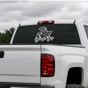 Dough Boy Original Design Blue Collar Sticker 651 Vynal Decal for Cars or Trucks - Easy Application, Long-Lasting Feature, Vehicle Exterior Decoration