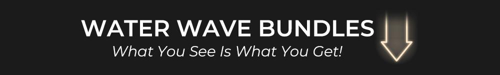 【Alipearl Hair Bundles】30 Inch Deep Wave Bundles Kinky Curly Wave Hair Weft Unprocessed Virgin Human Hair Raw Bundles Water Wave Bundles