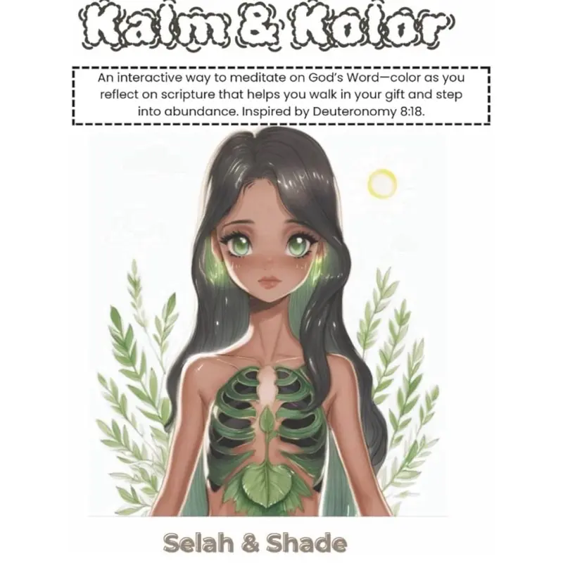 Selah & Shade: Christian Koloring Book - Interactive Meditation on God's Word Color Inspired by Deuteronomy 8:18. Transform your life through the Word of God