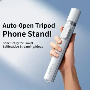 Kololobo Auto Open/Close Aluminum Phone Tripod Stand 70.87inch Selfie Stick with Remote 360 Rotation Portable for Travel YouTube TikTok Live Streaming