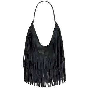 8 Other Reasons The Mini Fringe Bag in Black