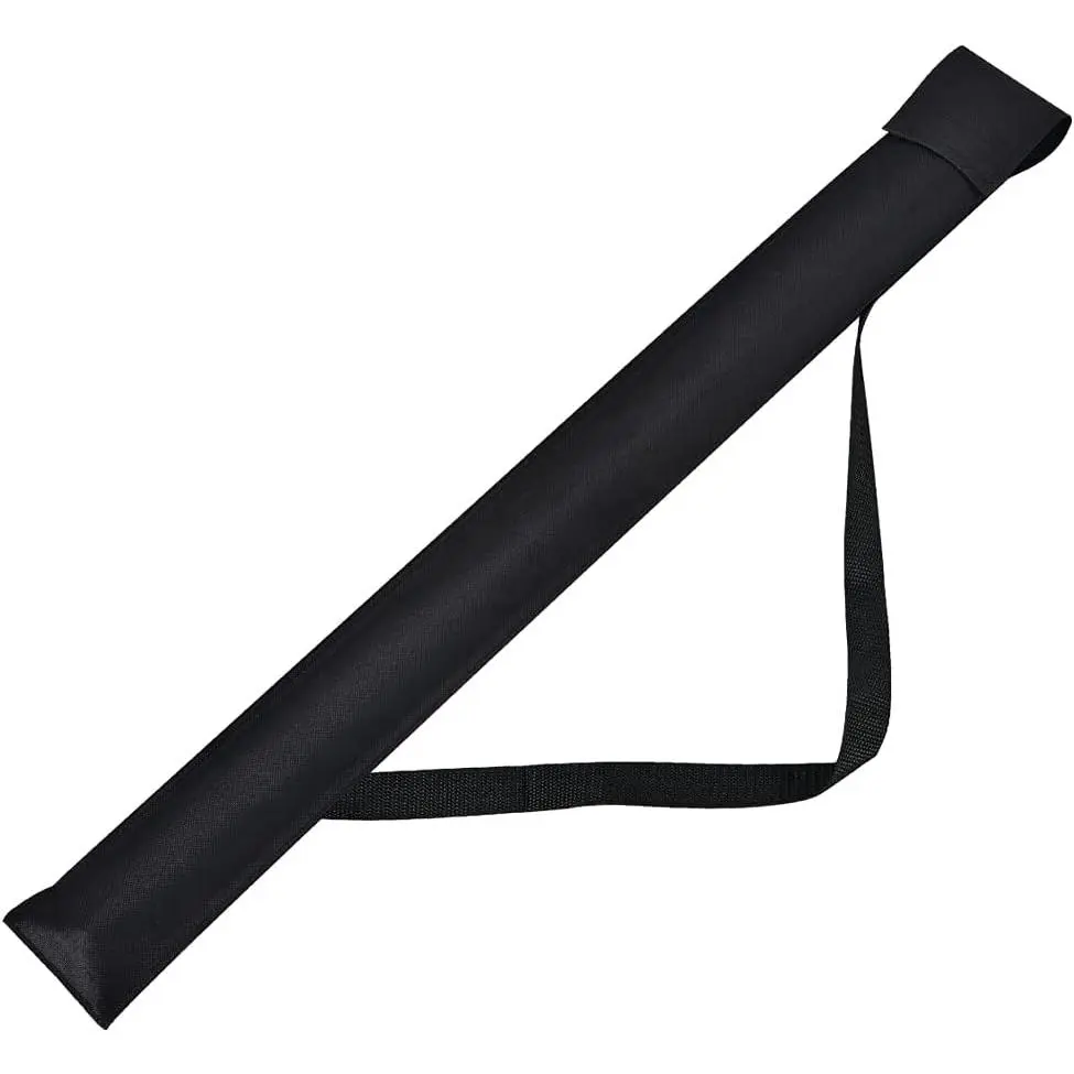 Billiard Cue Case, 32-Inch Soft High-Density Nylon Carrying Bag for 2-Piece Pool Sticks (1 Butt/1 Shaft) with Adjustable Shoulder Strap, Adjustable One-Shoulder Strap