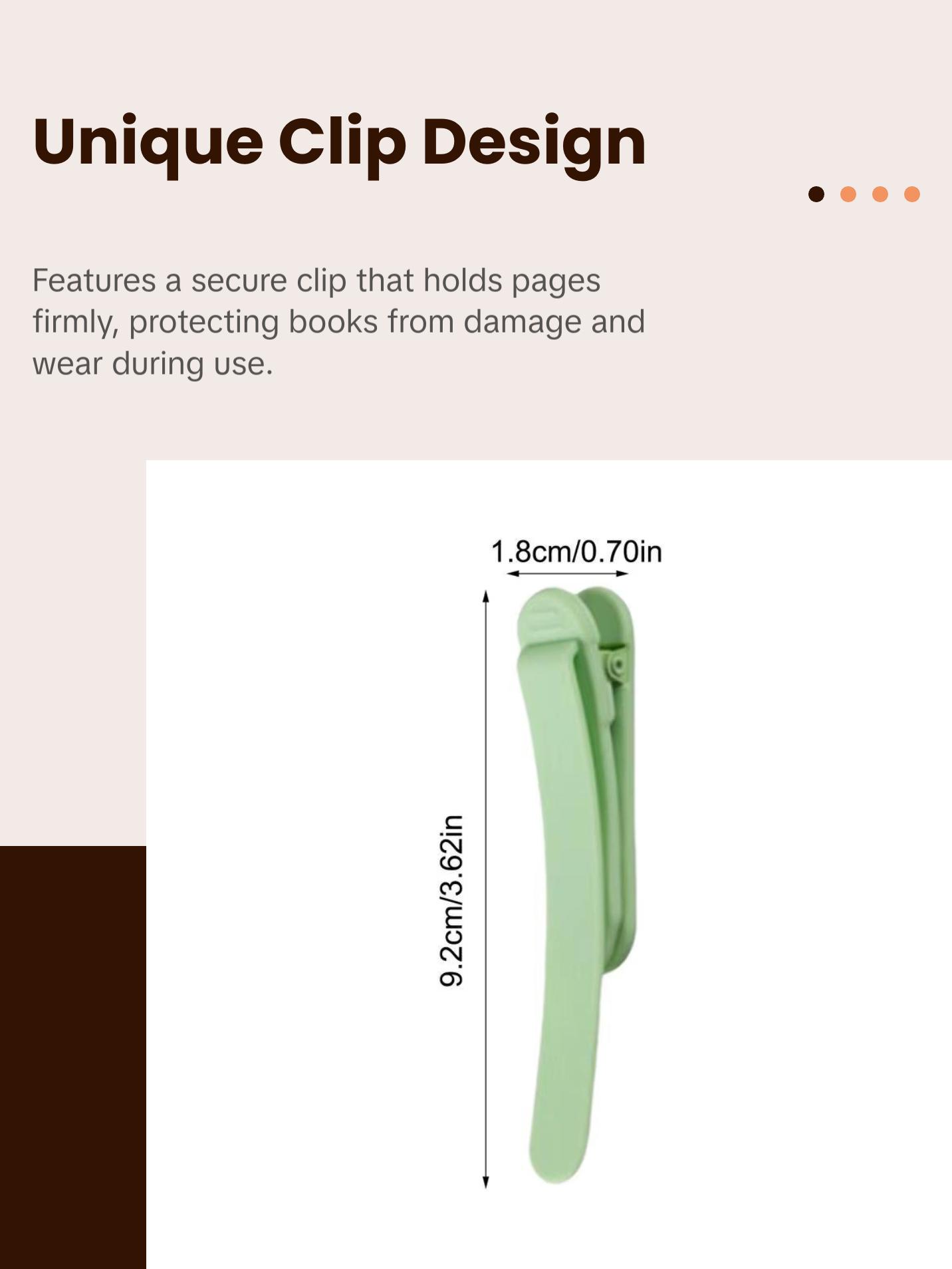 Automatic Page Tracking Bookmark Student Soft Silicone