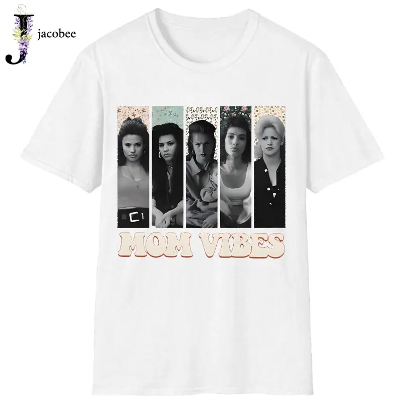 Funny Mom T-Shirt, 90s Retro Mom Tee, Thug Life Mama Shirt, Sitcom Inspired T-Shirt, Cool Gift for Mother’s Day, Vintage Mom Shirt Comfort Cotton