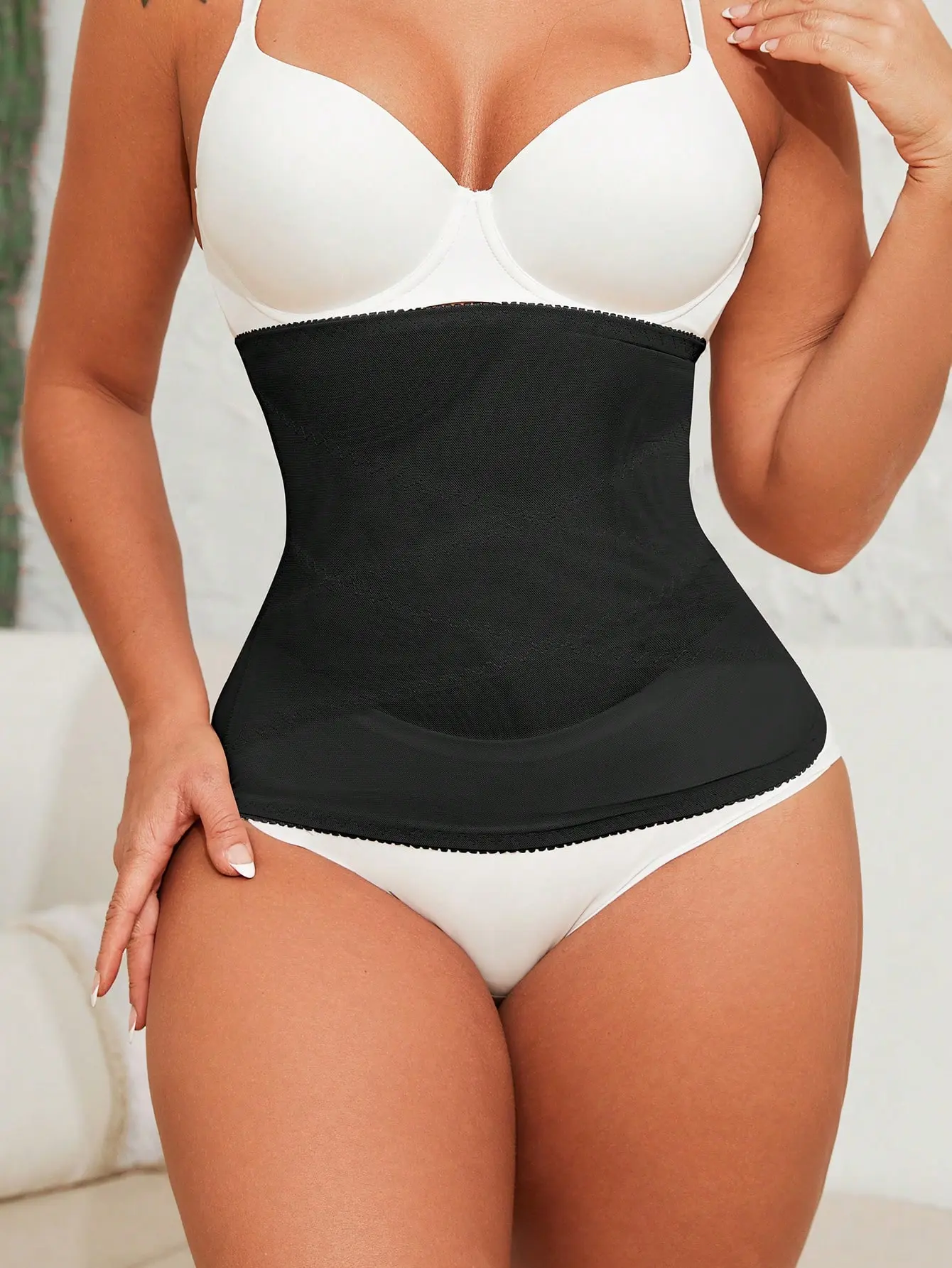 waist cinching waist, beautiful waist cross shaping belt, thin design, postpartum belly cinching waist seal Shapewear Womenswear Compression Activewear Athletic Basic Black Minimalist Sportswear Sports Clothes fajas body shaper faja body shapewear Strap