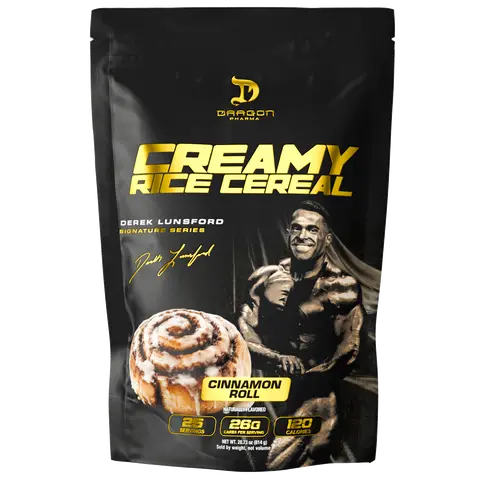 Dragon Pharma Creamy Rice Cereal - 25g Carbohydrates per Serving from Premium Rice Flour