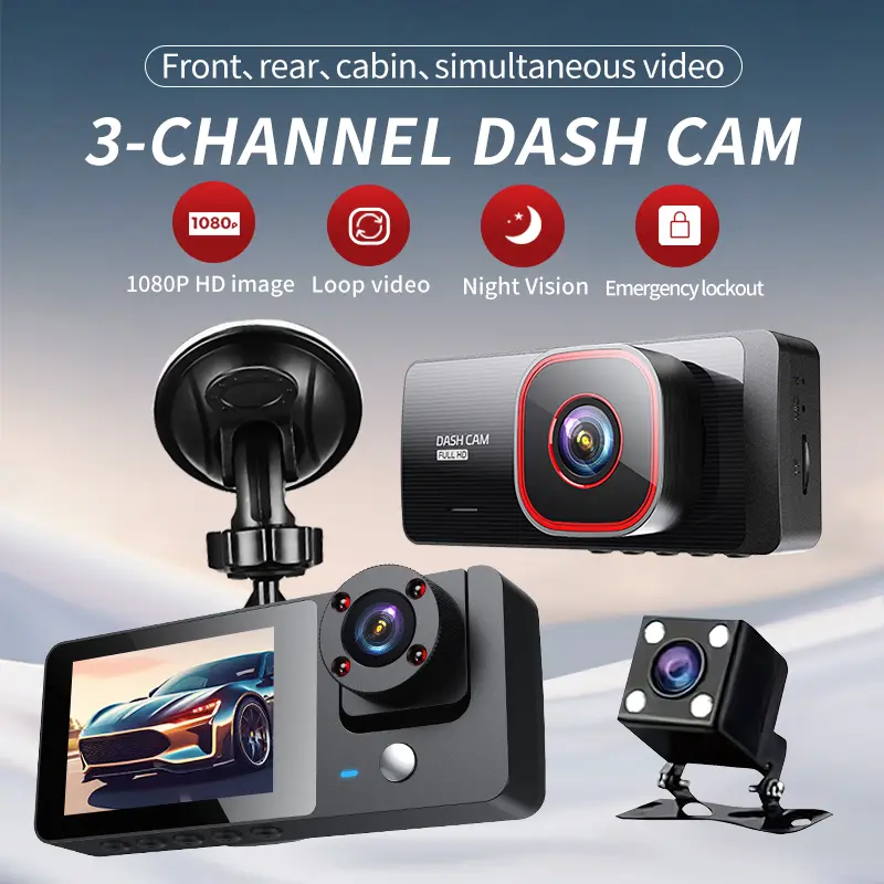 Dash Cams For Car: 1080P HD CAR DVR