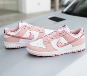 Nike Dunk Low Pink Velvet DO6485-600 GS Womens Fashion Sneakers New Nike Dunk Low Pink Velvet DO6485-600 GS Womens Fashion Sneakers New
