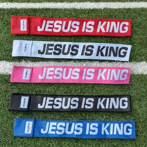 Jesus is King Sports Streamer Towel
